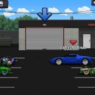 pixel car racer بازی مود