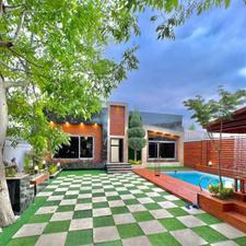 ویلا باغ400 متری متریال ساخت ب سبک تهراندشت