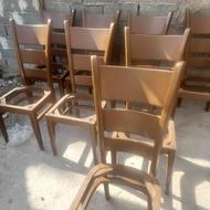 خرید صندلی چوبی کارکرده و دسته دوم