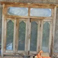 پنجره چوبی برای خانه های گلی وقدیمی
