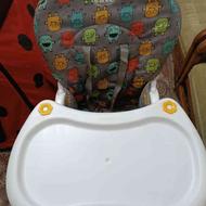 صندلی غذای کودک دلیجان، با قابلیت تنظیم ارتفاع
