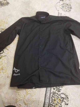 پیراهن مشکی مردانه یقه دیپلمات سایز XL ایکس لارج در گروه خرید و فروش لوازم شخصی در اصفهان در شیپور-عکس1