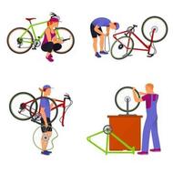 تعمیرات انواع و اقسام دوچرخه ها