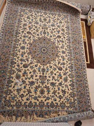 یک جفت فرش دستباف 6متری کاشان گل ابریشم در گروه خرید و فروش لوازم خانگی در اصفهان در شیپور-عکس1