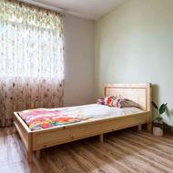 تخت خواب عرض 120 - کاملا نو از جنس چوب طبیعی روسی