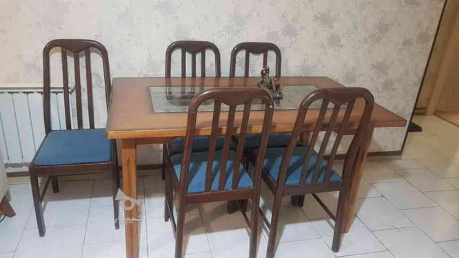 میز و صندلی 6 نفره در گروه خرید و فروش لوازم خانگی در البرز در شیپور-عکس1