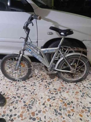 دوچرخه .فقط چرخ عقبش پنچره در گروه خرید و فروش ورزش فرهنگ فراغت در مازندران در شیپور-عکس1