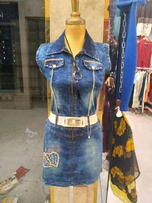 لباس جین یک عدد فری سایز در گروه خرید و فروش لوازم شخصی در تهران در شیپور-عکس1