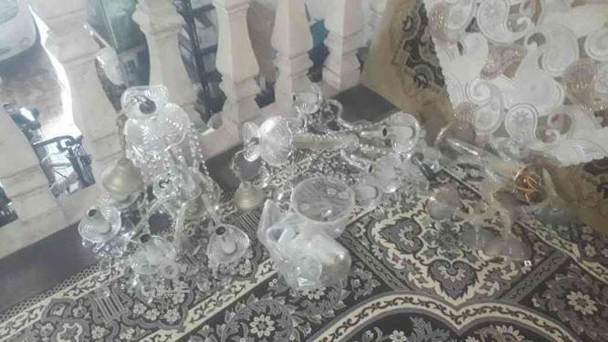 سه عدد لوستر شیشه ای در گروه خرید و فروش لوازم خانگی در مازندران در شیپور-عکس1
