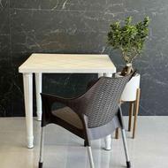 میز6 نفره پلاستیکی صندلی پلاستیکی میز پلاستیکی صندلی حصیری