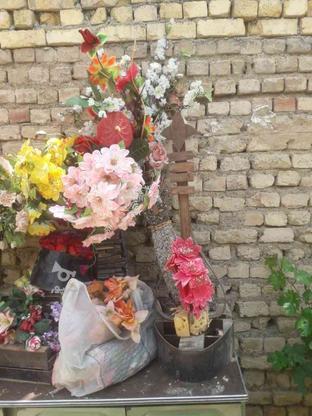 گلهای مصنوعی با گلدان در گروه خرید و فروش لوازم خانگی در مرکزی در شیپور-عکس1