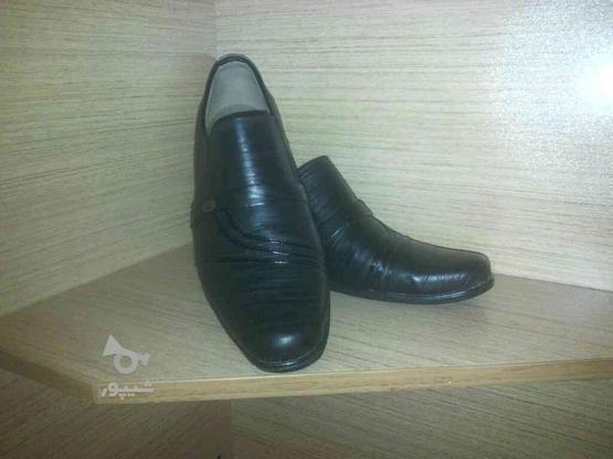 کفش چرم سایز 43 در گروه خرید و فروش لوازم شخصی در همدان در شیپور-عکس1