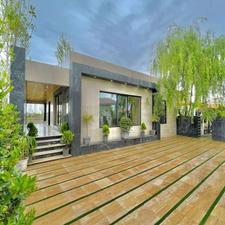 ویلا فلت مدرن پلاک یک جنگل سند تک برگ