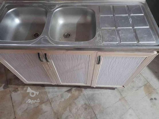 سینک ظرفشویی دو لگنه در گروه خرید و فروش لوازم خانگی در آذربایجان شرقی در شیپور-عکس1