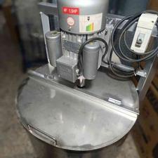 دستگاه کره گیر صنعتی 100کیلویی بدنه استیل باشیر تخلیه صنعتی