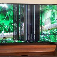 تلویزیون سامسونگ 49 اینچ پنل شکسته بسیار تمیز