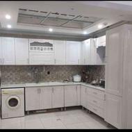 کابینت سفید صدفی یکدست