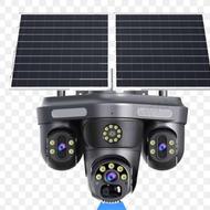 دروبین خورشیدی سه دوربین. مدل پدافندی 12مگ وپنل وباتری