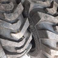 لاستیک عقب کمباین و جلو بیل بکهو