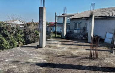 زمین اسکلت زده 97 متر