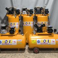 پمپ باد 100و250و350و500لیتری خوابیده و ایستاده