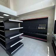 ویترین شیشه ای هایپری قفسه فلزی استند سیگار میز چک اوت رگال