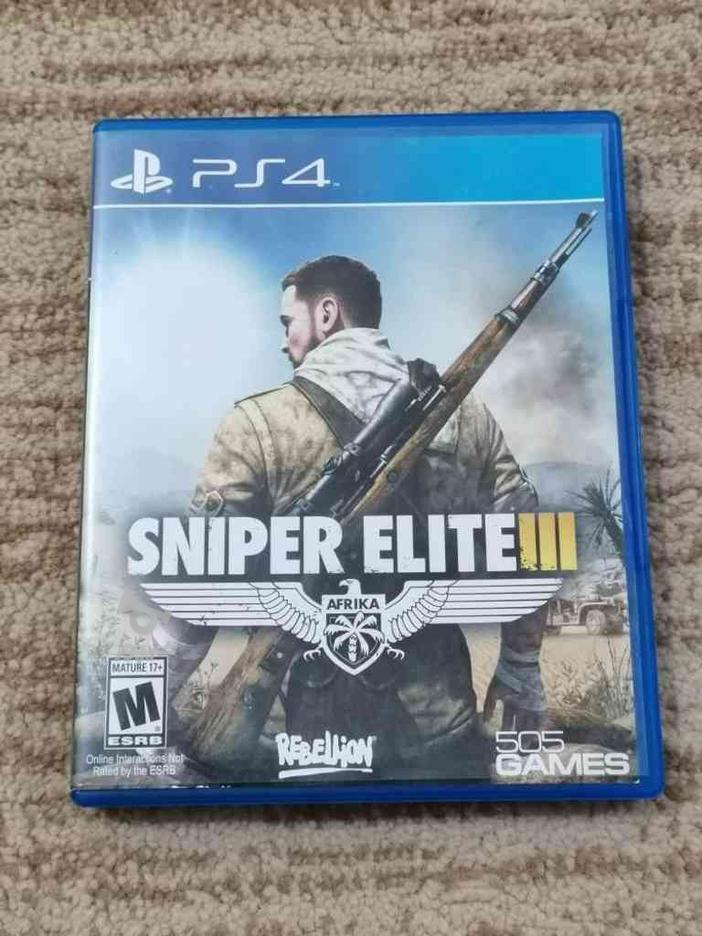 سی دی بازی sniper elite3 اسنایپر الیت 3 در گروه خرید و فروش لوازم الکترونیکی در بوشهر در شیپور-عکس1