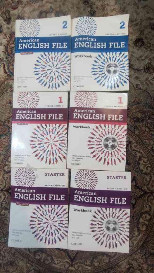 کتاب های سری American English File در گروه خرید و فروش ورزش فرهنگ فراغت در خراسان رضوی در شیپور-عکس1