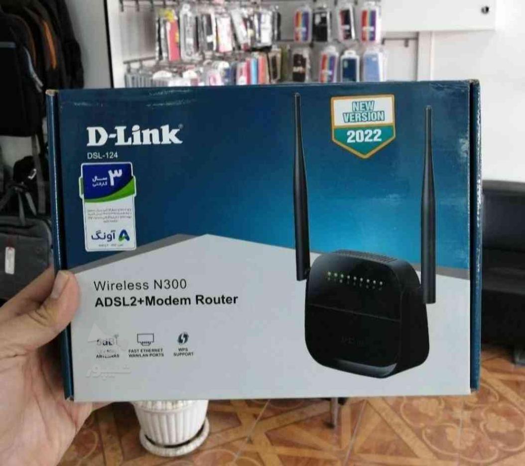 مودم ADSL Dlink DSL124 در گروه خرید و فروش لوازم الکترونیکی در البرز در شیپور-عکس1