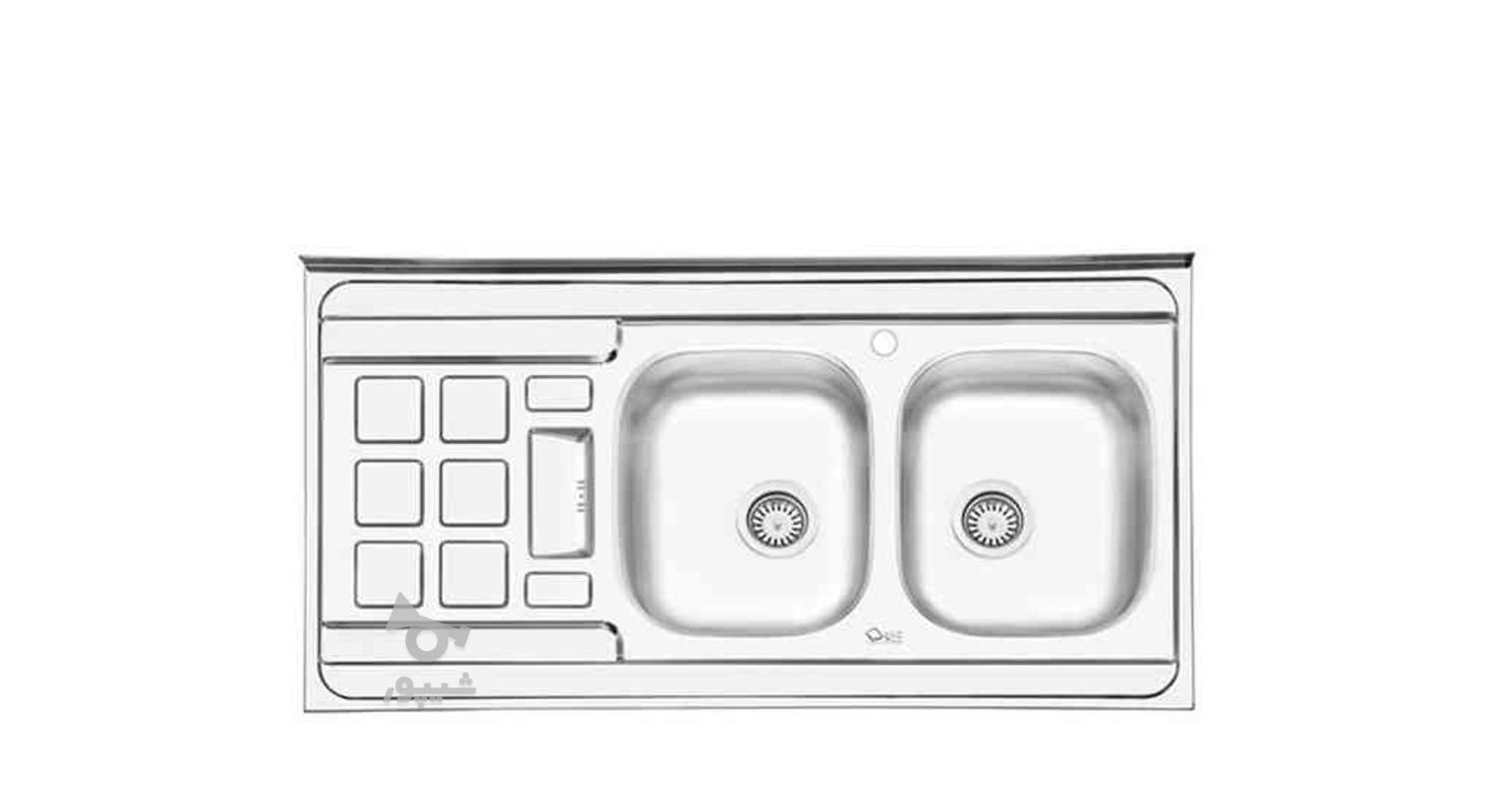 سینک ایلیا استیل 3021 در گروه خرید و فروش لوازم خانگی در خراسان رضوی در شیپور-عکس1