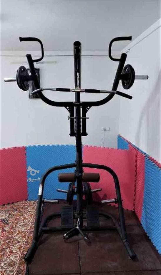 دستگاه ورزشی چهل کاره Home Gym در گروه خرید و فروش ورزش فرهنگ فراغت در خراسان رضوی در شیپور-عکس1