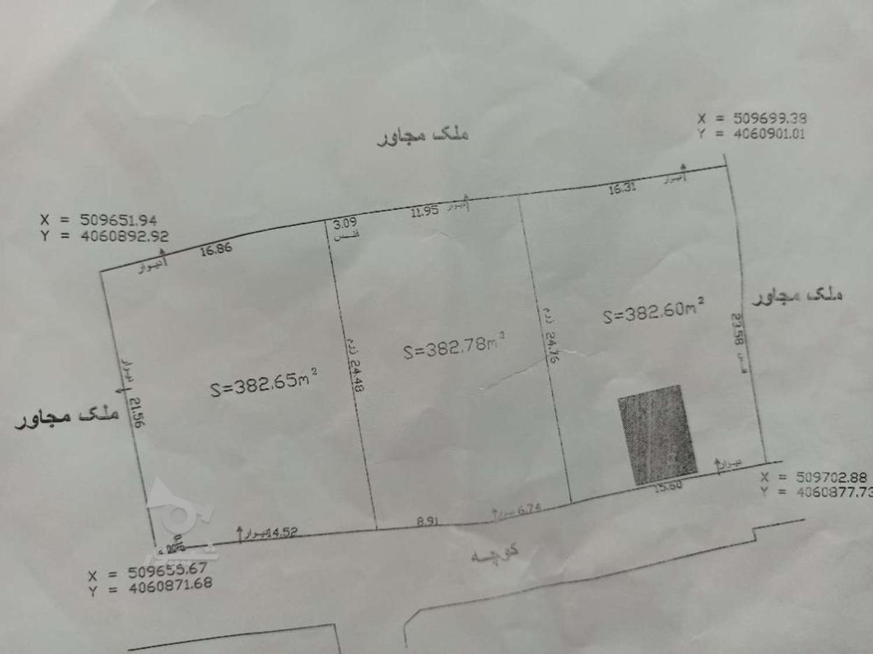 380 متر زمین بافت مسکونی در گروه خرید و فروش املاک در مازندران در شیپور-عکس1