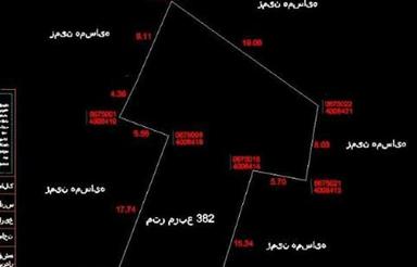 فروش 382 متر زمین در بافت سرخکلا تپه