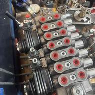 بیل بکهو پمپ هیدرولیک شیر تقسیم سوپاپ هیدرومک سنوپارسTDLکیس