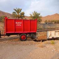 تریلی لبه بلند پشت تراکتور