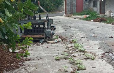 زمین مسکونی 400متر دودیوار/با20متر الونک پروانه/