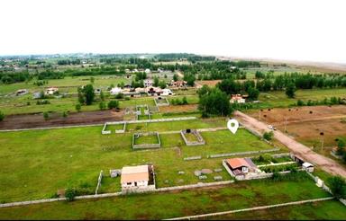 فروش 500متر زمین ساحلی پلاک یک دریا