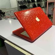 لپتاپ پولکی نارنجی قرمز اپل مک‌بوک 13اینچ آ1342 Apple Macboo