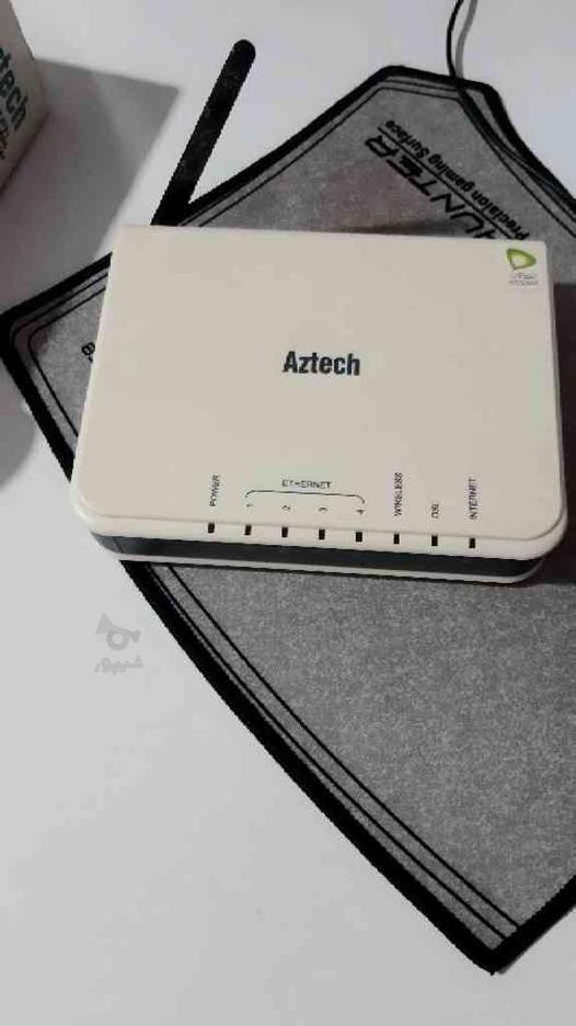 مودم Adsl ثابت مارک Aztech در گروه خرید و فروش لوازم الکترونیکی در خراسان رضوی در شیپور-عکس1