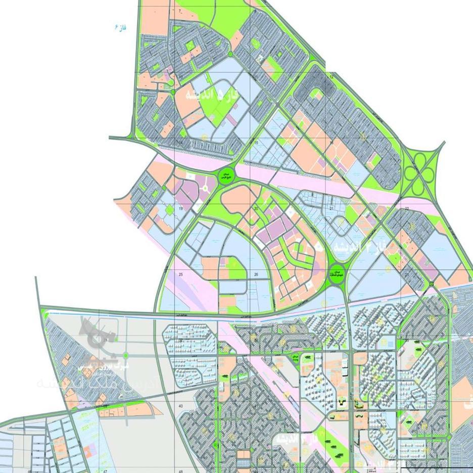 فروش زمین مسکونی 260 متر در فاز 6 در گروه خرید و فروش املاک در تهران در شیپور-عکس1