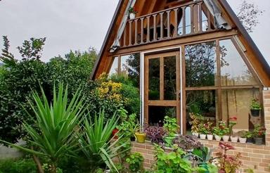 کلبه سوئیسی دوبلکس،با ویوی عالی وامکانات کامل