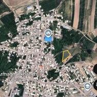 3300 متر زمین مناسب باغ ویلا در داخل شهر ارمغانخانه