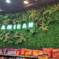 دیوار سبز گرین وال دیوار پوش فنس چمنی چمن مصنوعی باغ ویلا
