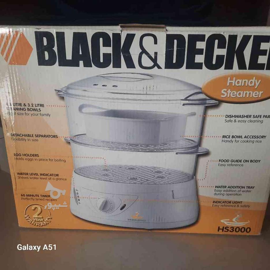 بخار پز BLACK DECKER در گروه خرید و فروش لوازم خانگی در اصفهان در شیپور-عکس1