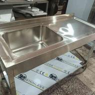 سینک صنعتی ، سینک مرغ فروشی ، سینک ظرفشویی ، سینک قصابی