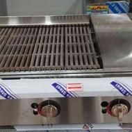 دستگاه برگر ذغالی برگر روغنی 60 90. 120 ساده ترکیبی