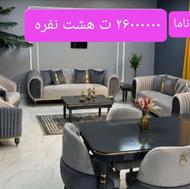 مبل .ق . سرویس کامل چوب . ناهارخوری.غذاخوری نصف قیمت بخر