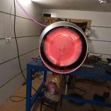 جت هیتر موشکی کارخانه دامداری مرغداری گلخانه سالن ورزشی