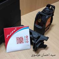 تراز لیزری دو خط نور سبز با یکسال گارانتی