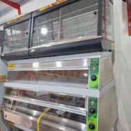 گرم نگه دارنده وارداتی مرغ سخاری دیس پلی